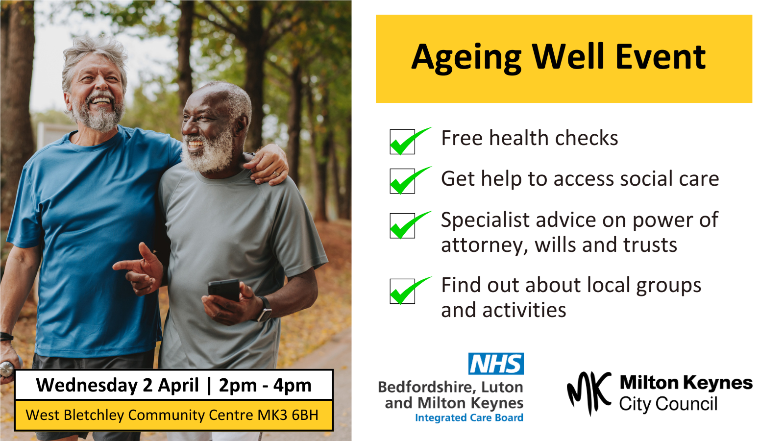 Ageing Well Event